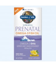 Minami Nutrition Omega-3 prenatální - s příchutí citronu - 60 tobolek